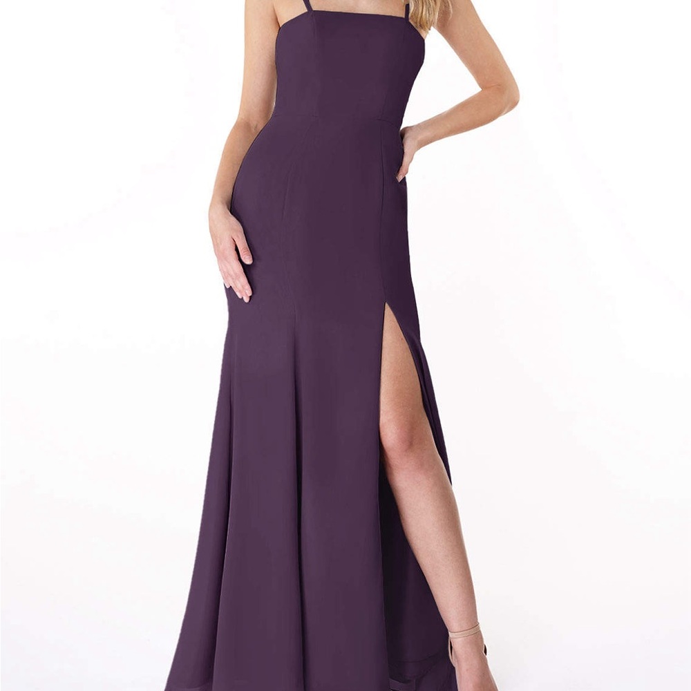 Azazie Purple Bridesmaid Dress